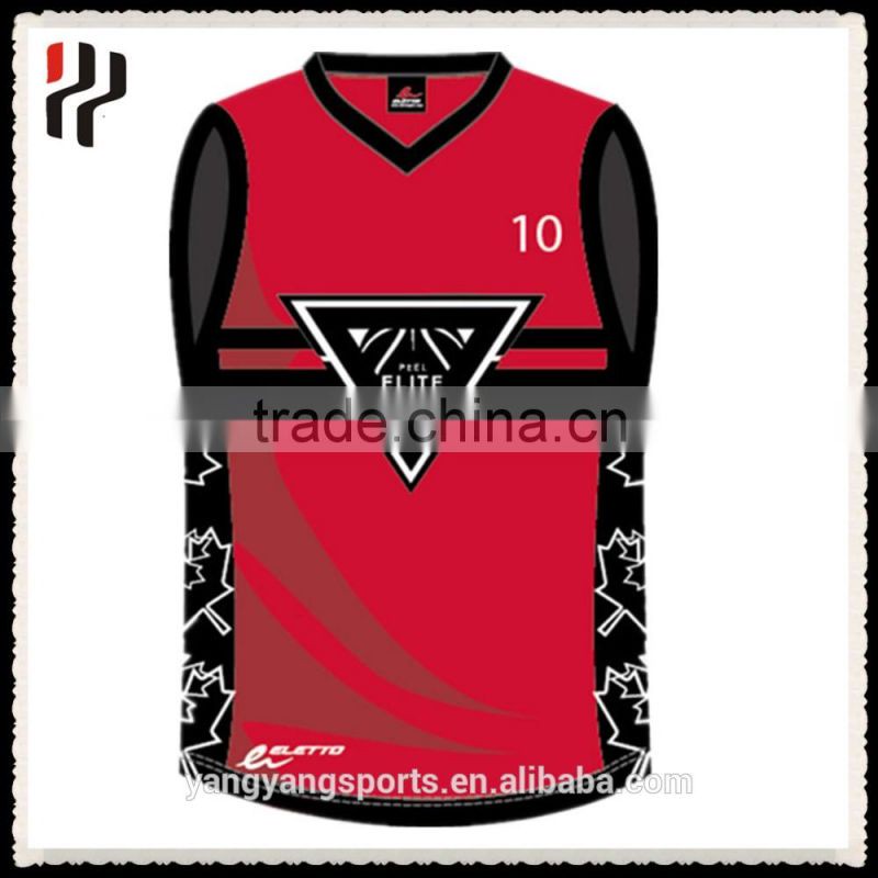 Wholessale custom high quality blank team basketball jerseys