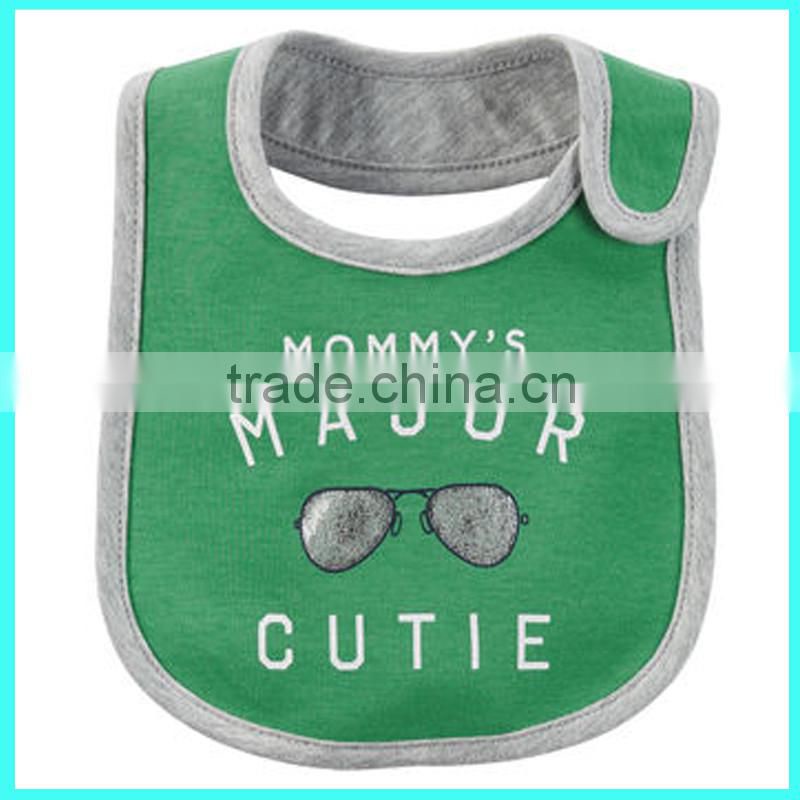 China factory wholesale funky dribble bibs water resistant bib baby boy dribble bibs