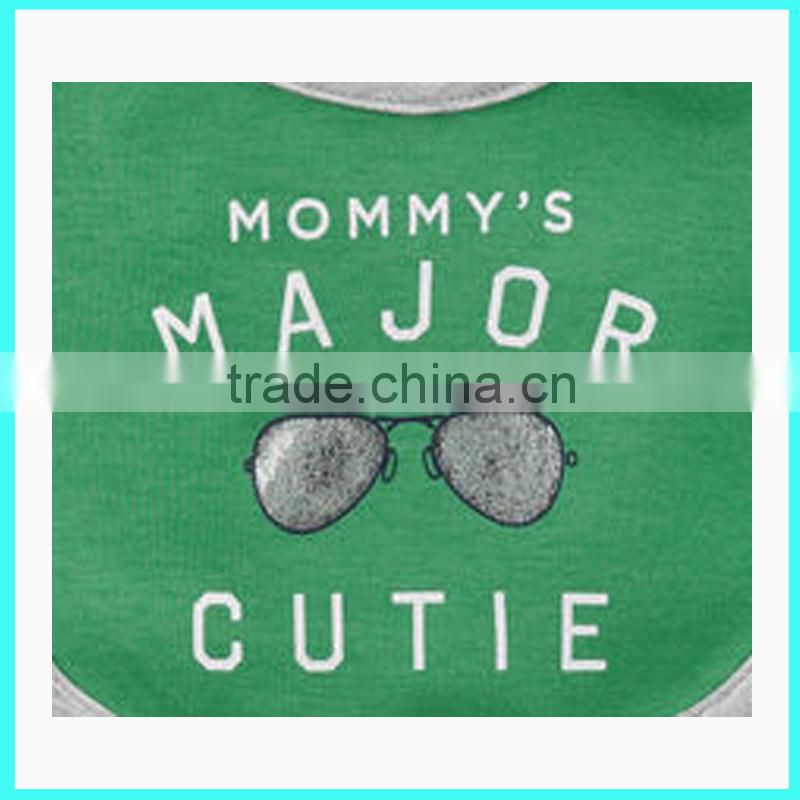 China factory wholesale funky dribble bibs water resistant bib baby boy dribble bibs