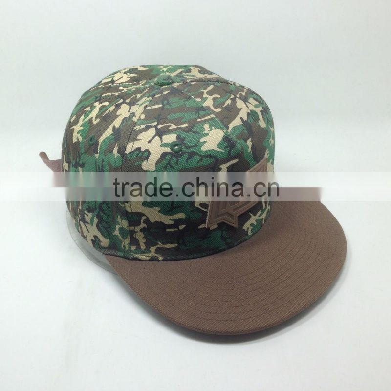 Wholesale Custom Creat Your Own Design Flat Cheap Cap Adjustable Snapback hat OEM