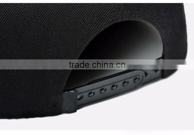 Custom logo high quality new design wholesale cheap 100% acrylic hat custom blank snapback cap