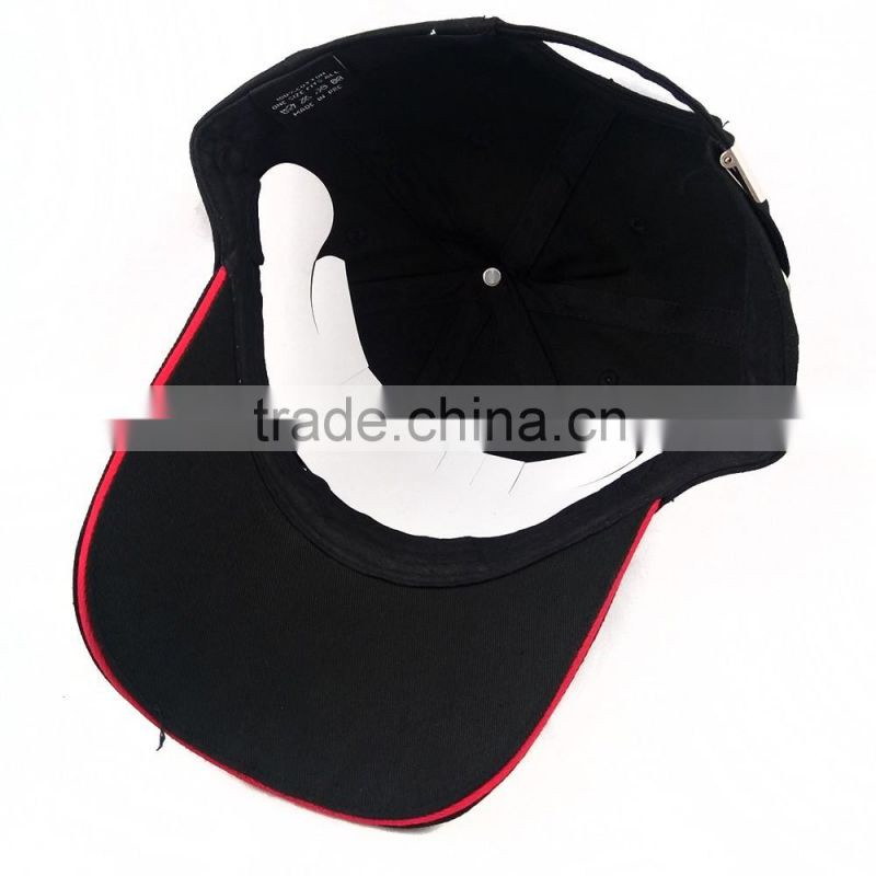 2016 The new product 6 panels visor baseball cap