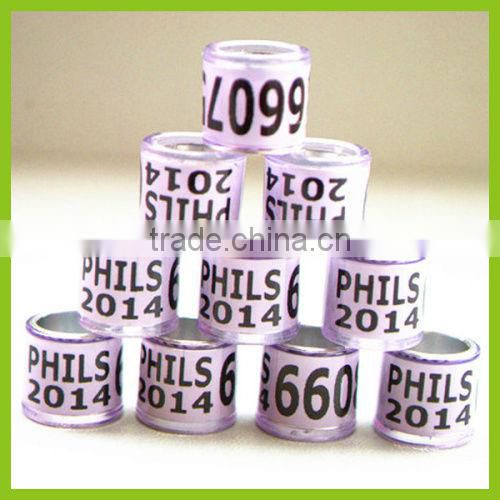 Many Colors Racing Rings Leg For Pigeon Club