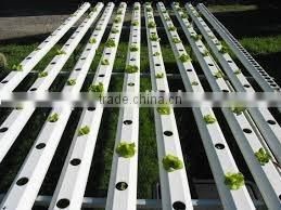 PVC Hydroponic Channels100mmx50mm for lettuce