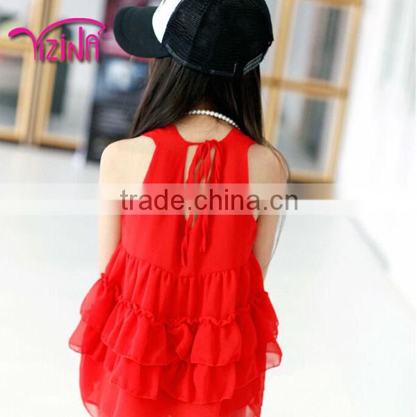 New design cheap baby girl wedding party dress