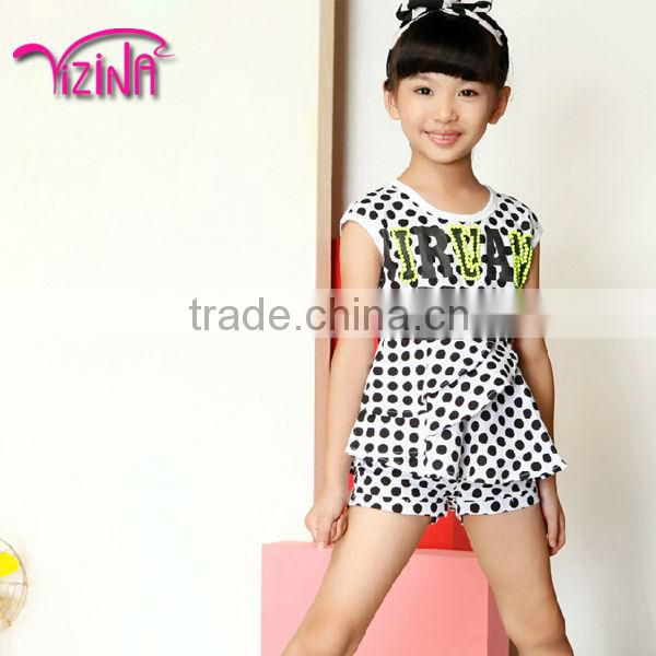 Lovely fashion 3-5 year old girl tartan dress