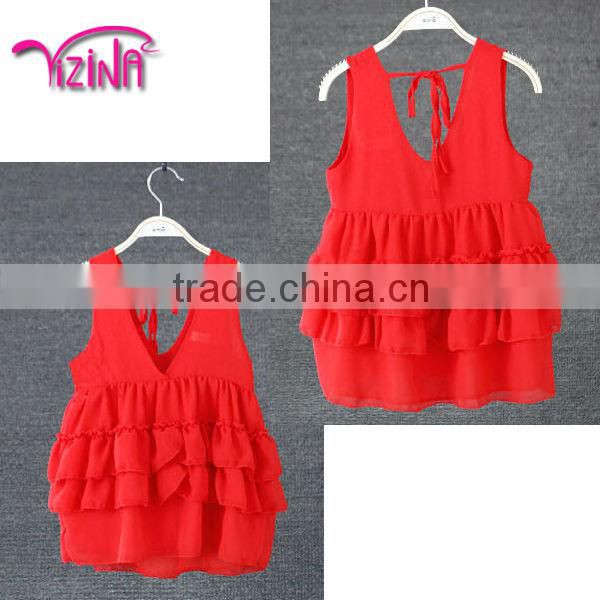 New design cheap baby girl wedding party dress