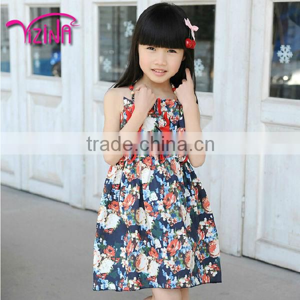 Beautiful cotton children girl western latin dance dress