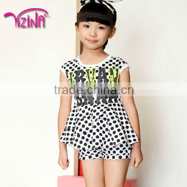 Lovely fashion 3-5 year old girl tartan dress