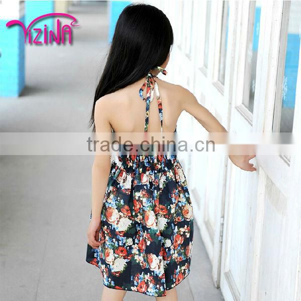 Beautiful cotton children girl western latin dance dress