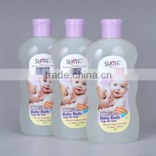 300ml baby bath top to toe 2 in 1