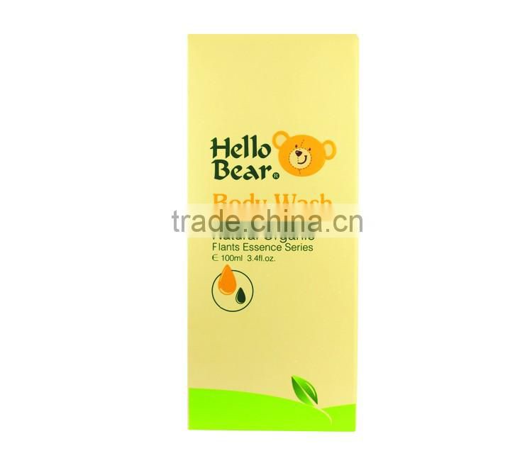 Organic baby body wash