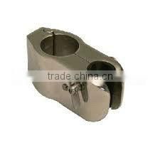 ISURE MARINE stainless steel Boat top fitting highly polished JAW slide hinged fastener fitting
