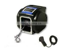 galvanised electric boat trailer winch