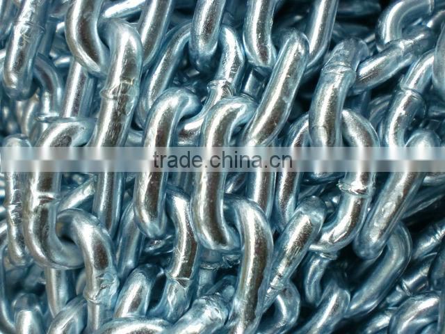 galvanised anchor chain