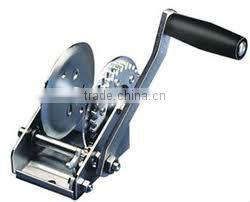galvanised hand boat trailer winch