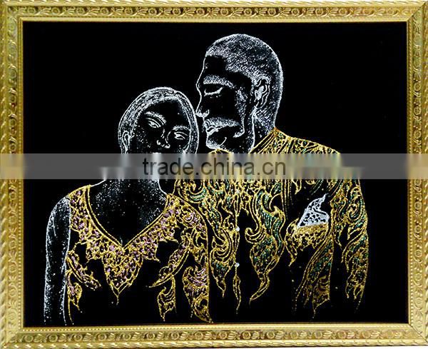 RARE OEM Wall Art fabric painting designs Acrylic Glitter Colors Home decor Art Decor Made to Order