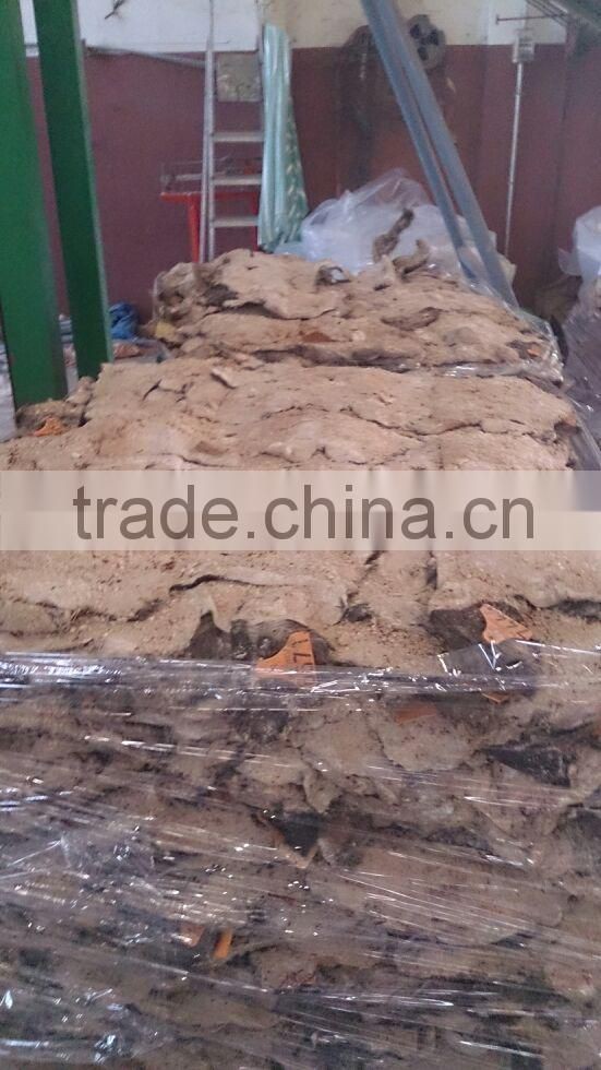 salted cow head skin