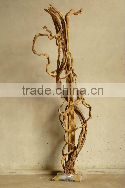 Driftwood hanging planter