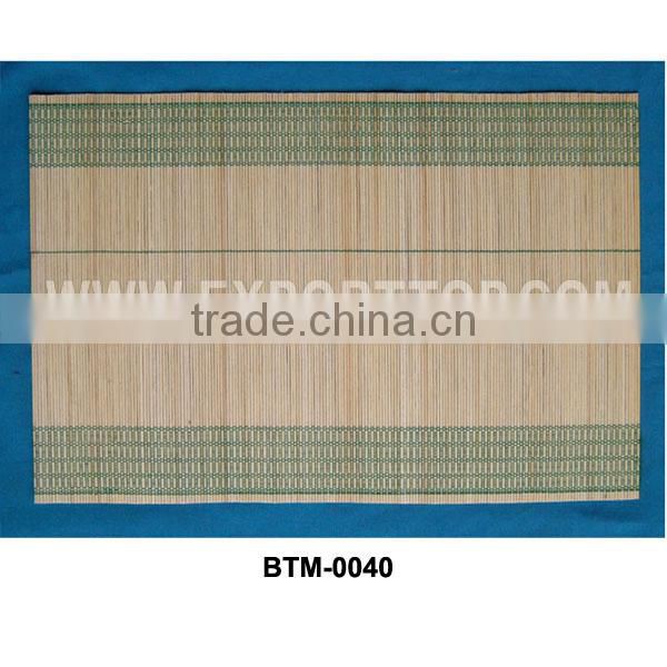 High quality bamboo table mat from Vietnam( skype: July.etop)
