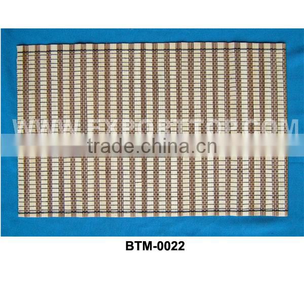 High quality bamboo table mat from Vietnam( skype: July.etop)
