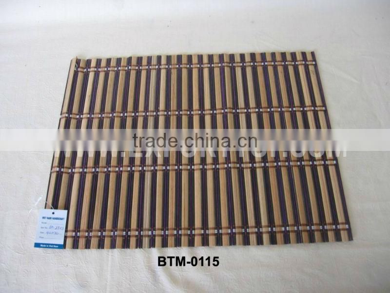 High quality bamboo table mat from Vietnam( skype: July.etop)