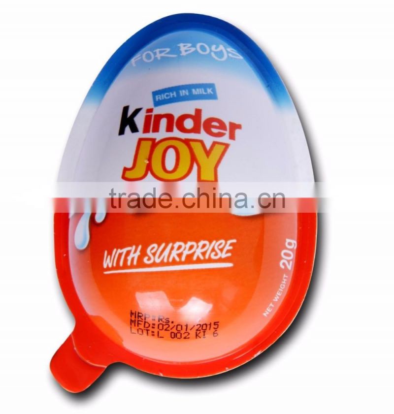 Kinder Joy Egg :: Chocolate ::For Girls/Boys ::20GM