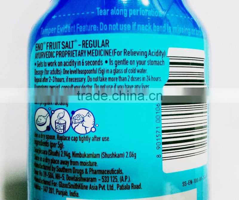 Eno :: Fruit Salt Regular :: Gets To Work In 6 Seconds