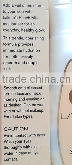 Moisturizer :: Maximum Moisturiser :: Peach Milk