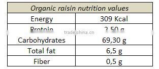 Organic Sultana Raisin