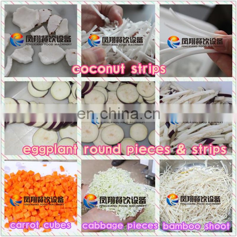 Multifunction Industrial Coconut Mango Vegetable Cutting Machine