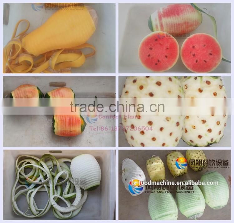 Industrial Automatic Pineapple Pomelo Fruit Peeling Machine