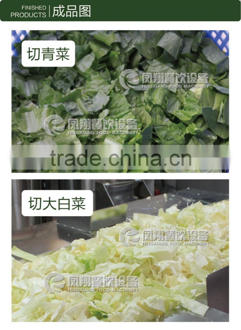 Low Price Automatic Electric Large Type Hobbing Leafy Vegetable Cutter Machine Cabbage Parsley Lettuce Celery Cutting Machine