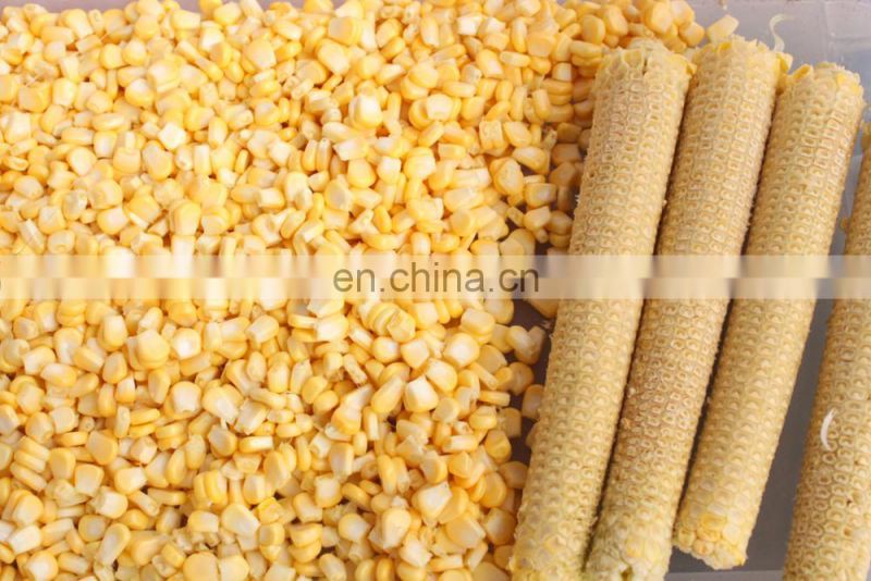 Industrial Electric High efficient Stainless Steel Sweet Corn Thresher