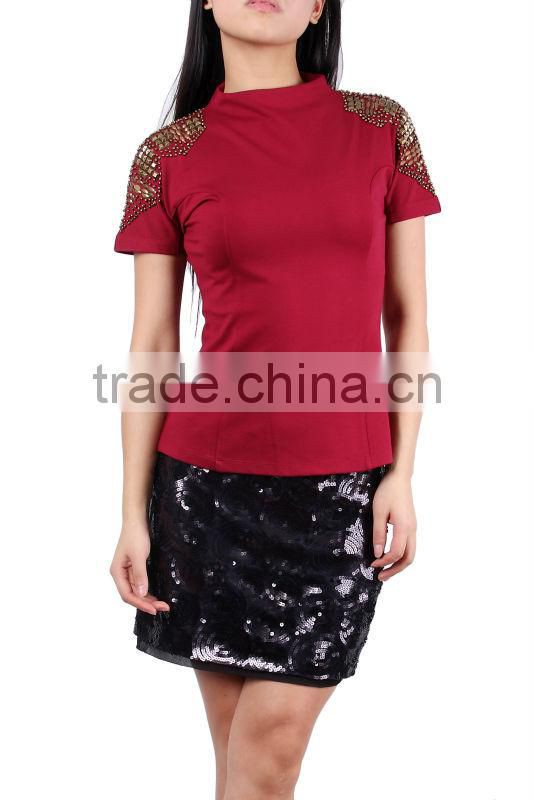 new across fashion ladies top blouse woman clothing models chiffon blouses