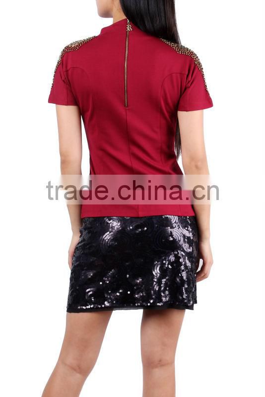 new across fashion ladies top blouse woman clothing models chiffon blouses