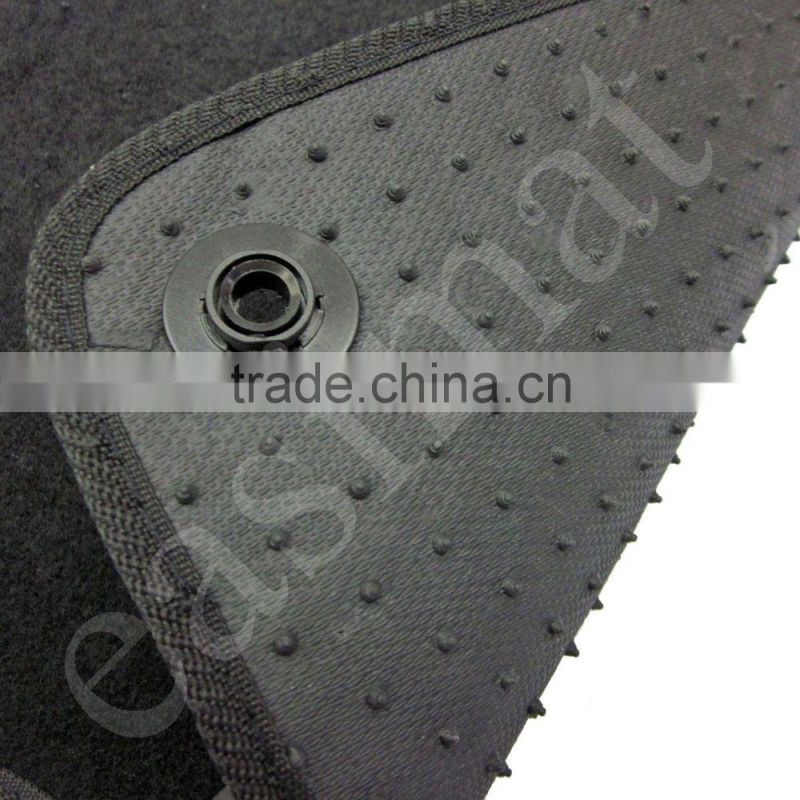Car Mat For Peugeot 207 Deluxe Tailored Carpet Car Floor Mat 2006 onwards Black 4pcs