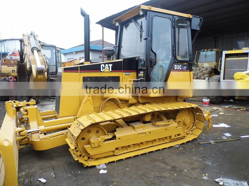 2002 Used CAT D3C Bulldozer,CAT D3C Small Bulldozer with ripper