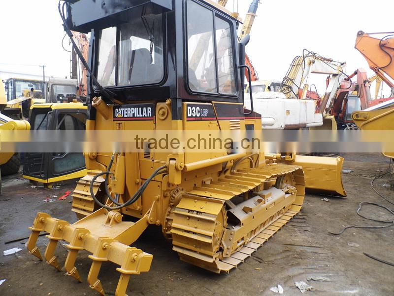 2002 Used CAT D3C Bulldozer,CAT D3C Small Bulldozer with ripper
