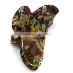 blossom acrylic hair claw clamp clips