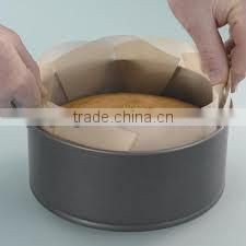 ptfe fiberglass non stick reusable cake tin liner,34*34CM MAT