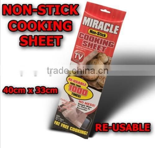 REUSABLE NON STICK OVEN LINER ( BAKING / FRYING SHEET )