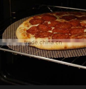 Pizzamesh 14.25 Inch Round, Non-Stick Reusable Pizza Baking/Crisping Mesh