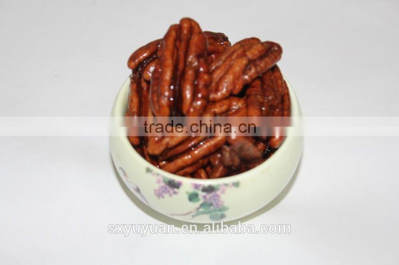 Caramelized pecans