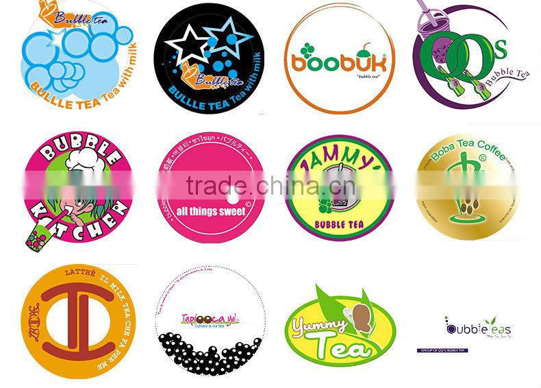 cheap plastic tea cups, customized logo reusable plastic bubble tea cup, PP bubble tea glass