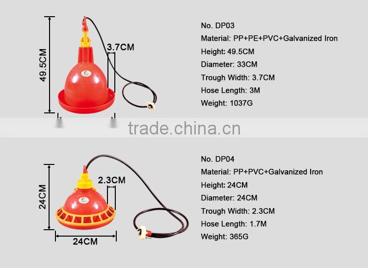 Automatic poultry farming drinking system for chickens
