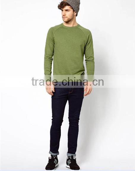 OEM mens business formal style autumn range cotton softy pull over sweatshirt