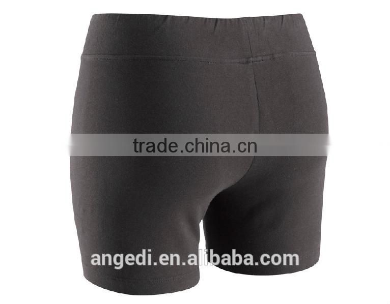 Custom cotton Dry fit lady gyms yoga pants skinny athletic shorts