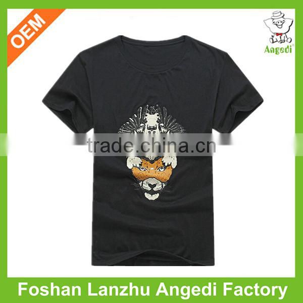 High Quality Blank T Shirt China OEM crew Neck plain single Jersey T Shirts for men