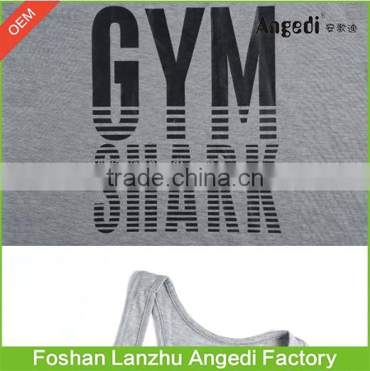 Mens' muscle stringer gym vest bodybuilding clothing and fitness men undershirt Mens Y back tank tops